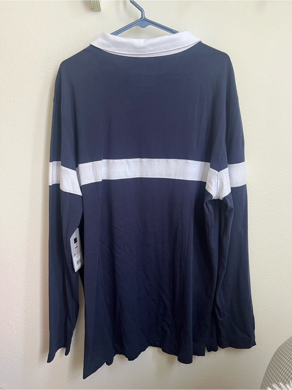 NWT Men's Colosseum University of Michigan Navy Polo - Picture 5 of 5